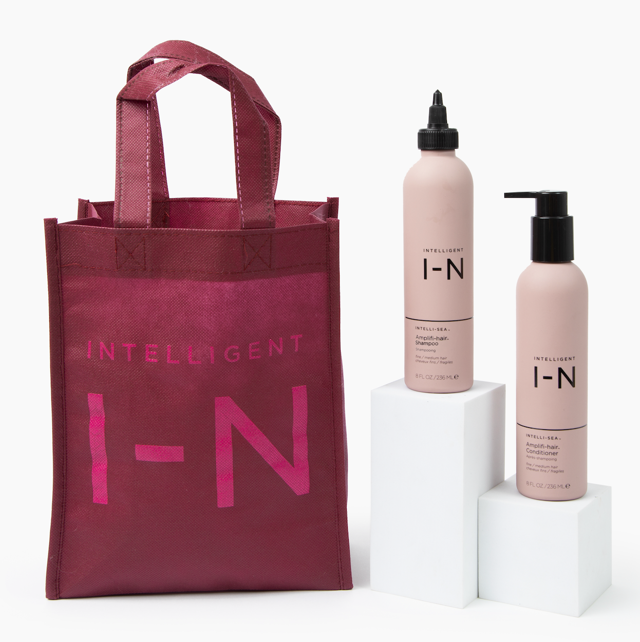 I-N Logo Berry Colored Bag (pack of 25)