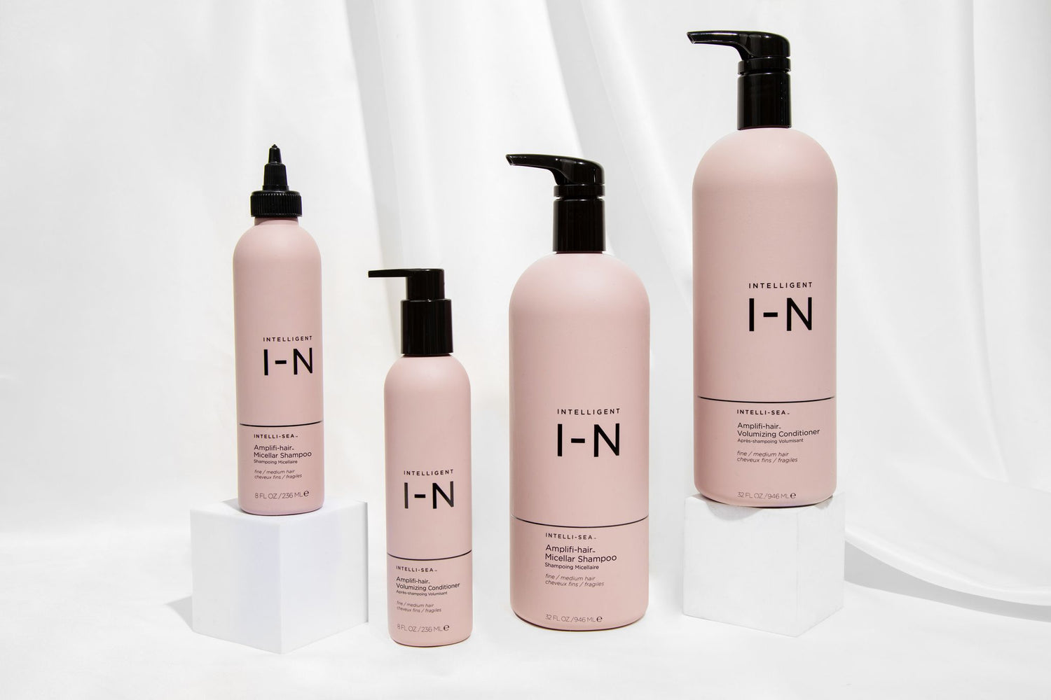 amplifi-hair volumizing shampoo and conditioner organic haircare salon haircare NEW